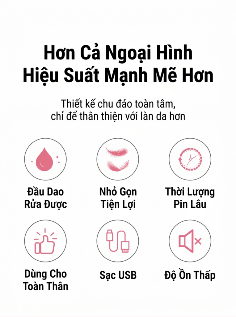 Máy triệt lông 4 trong 1 BAMIKO