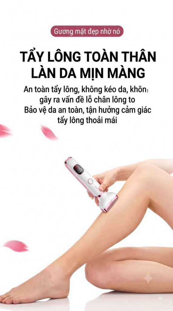 Máy triệt lông 4 trong 1 BAMIKO